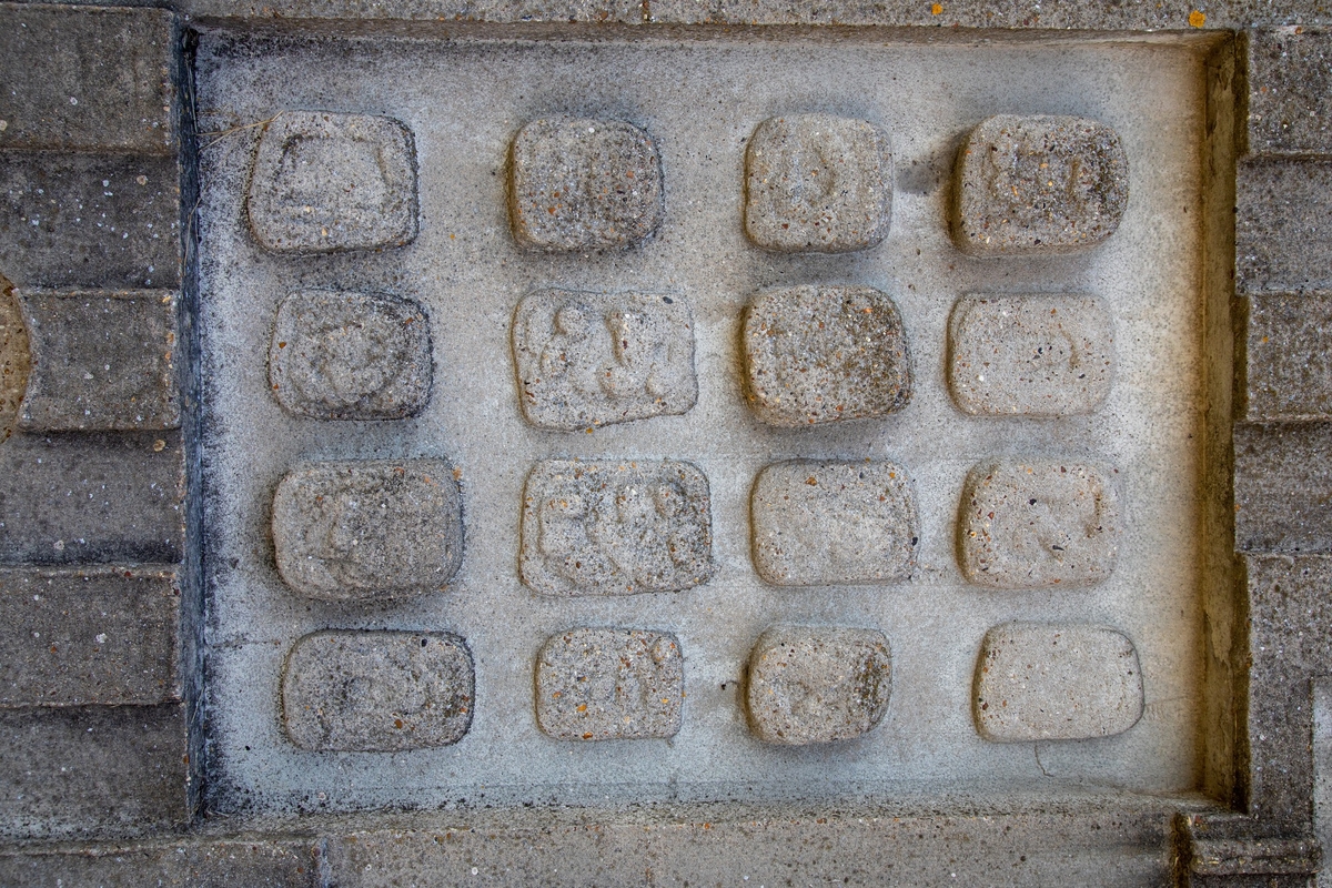 Concrete Relief Mural