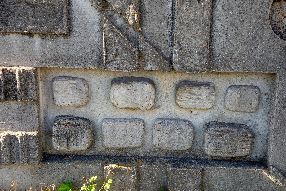 Concrete Relief Mural