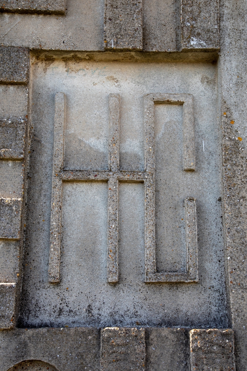 Concrete Relief Mural
