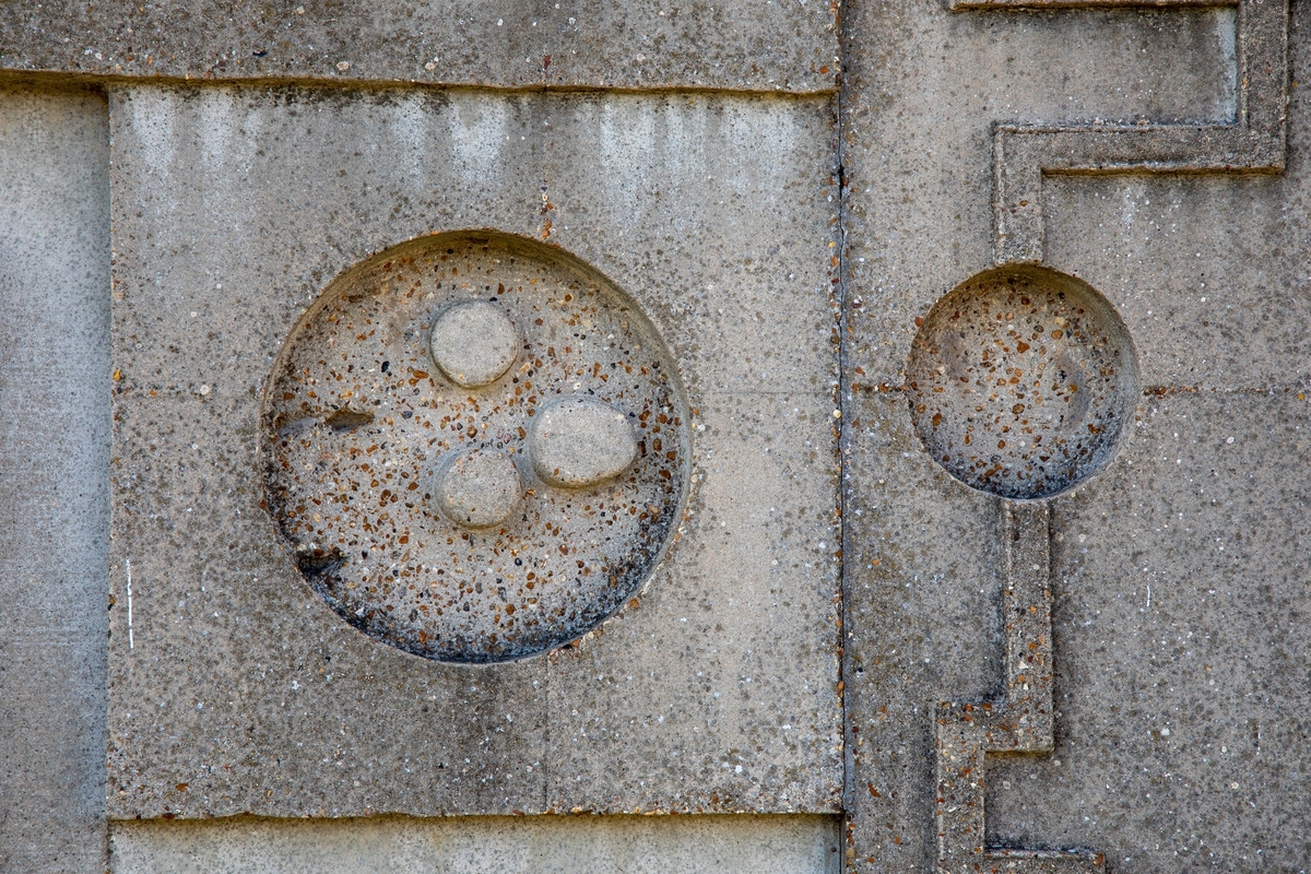 Concrete Relief Mural