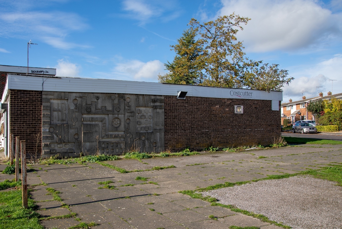 Concrete Relief Mural