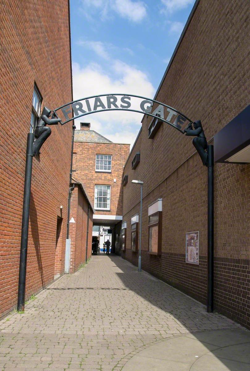 Friars Gate Archway Art UK
