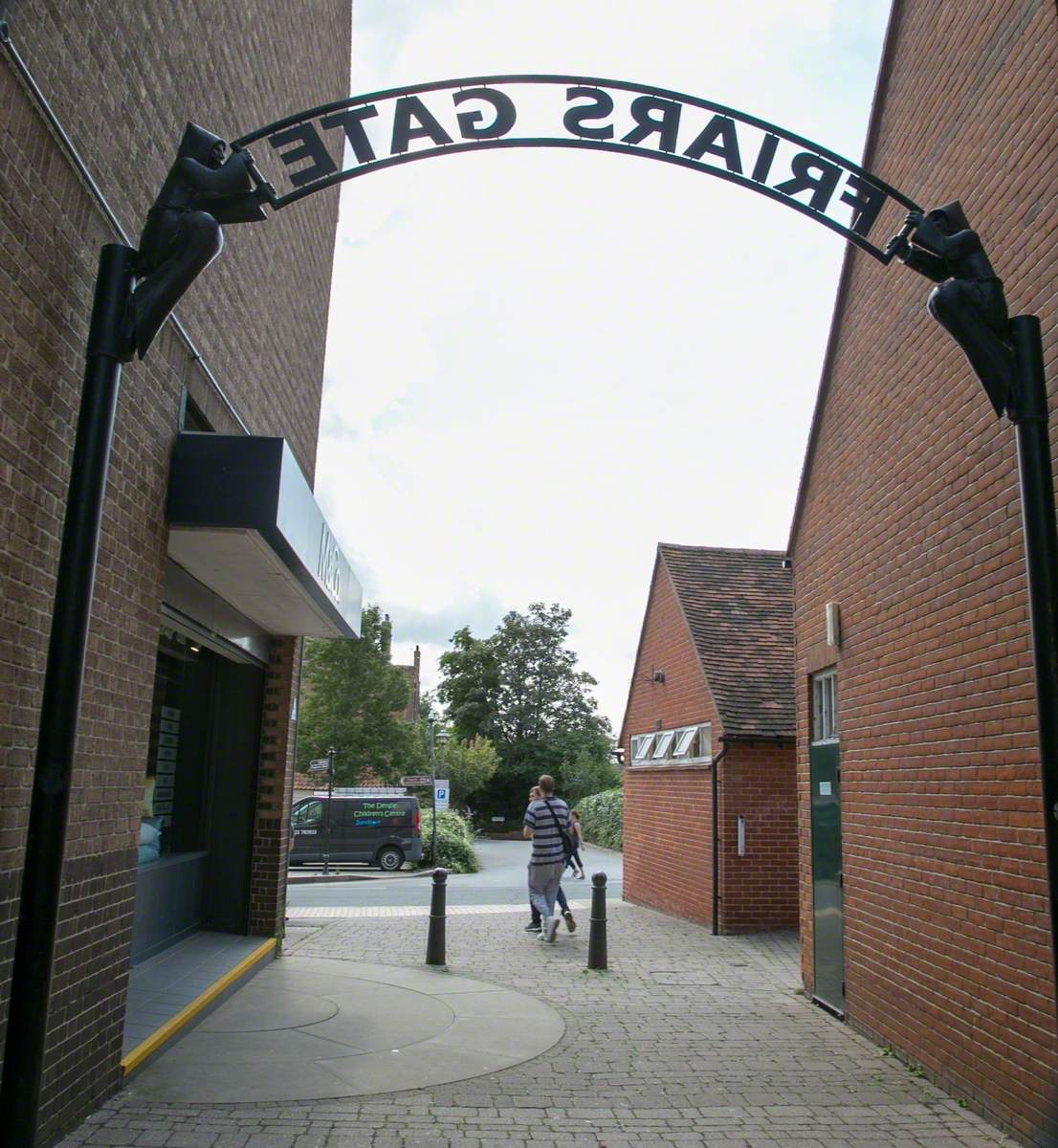 Friars Gate Archway Art UK