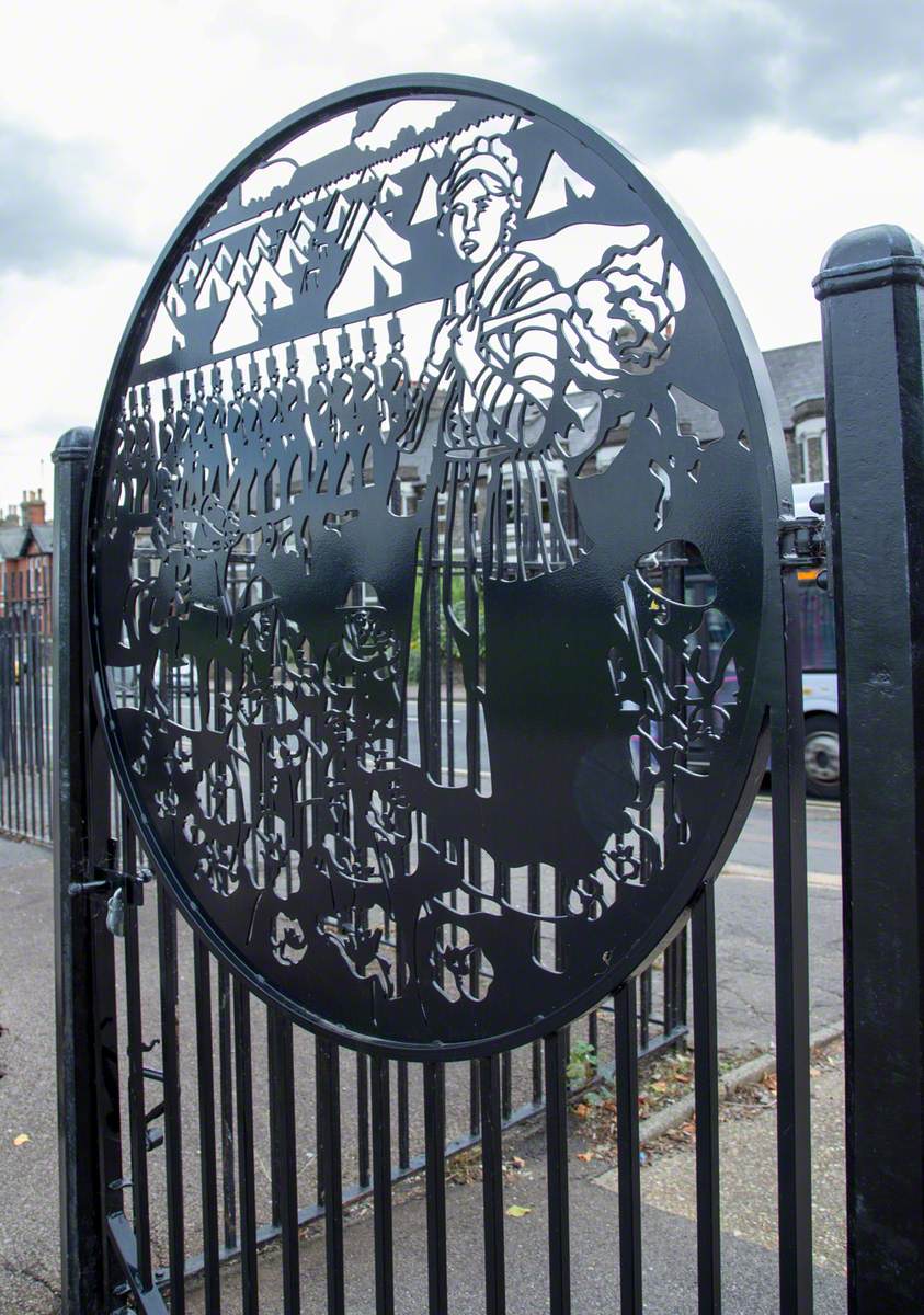 Ornamental Gate Design Art UK