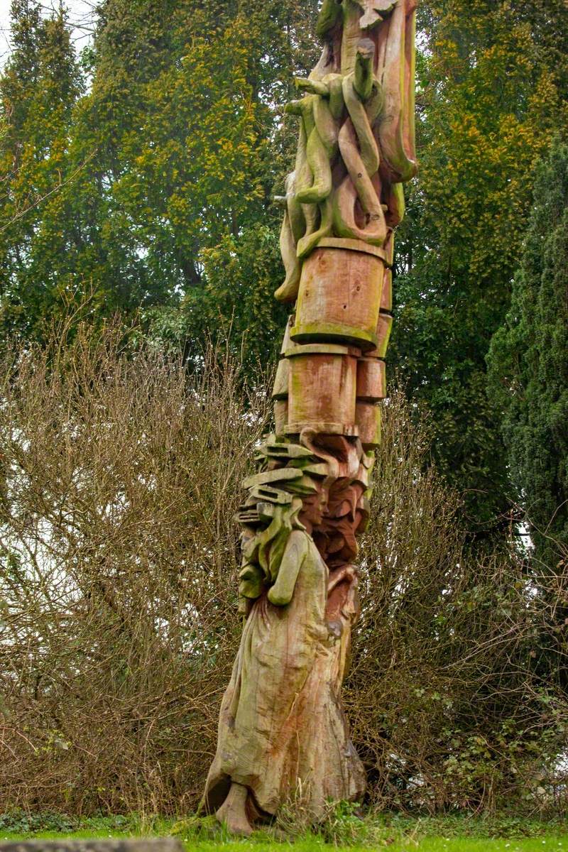 Sudbury Silk Weaving Sculpture