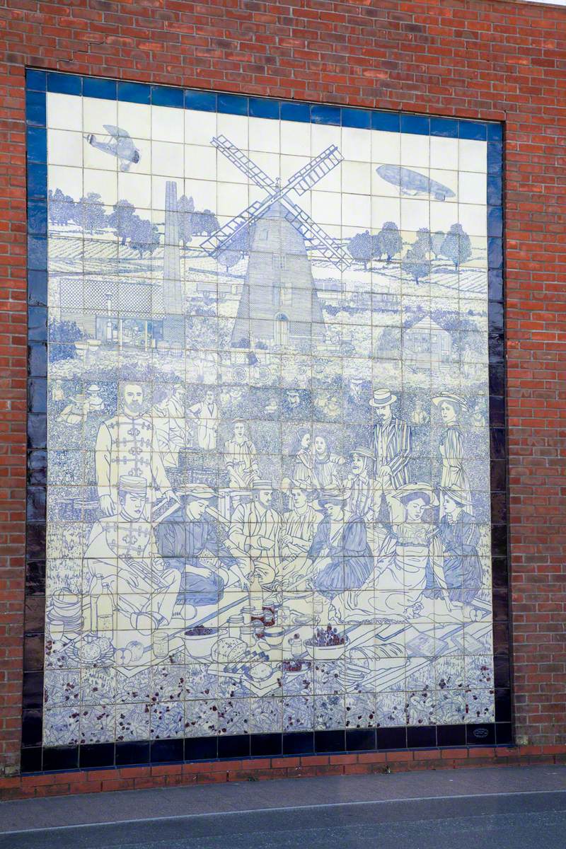 Tiptree Picnic Mural