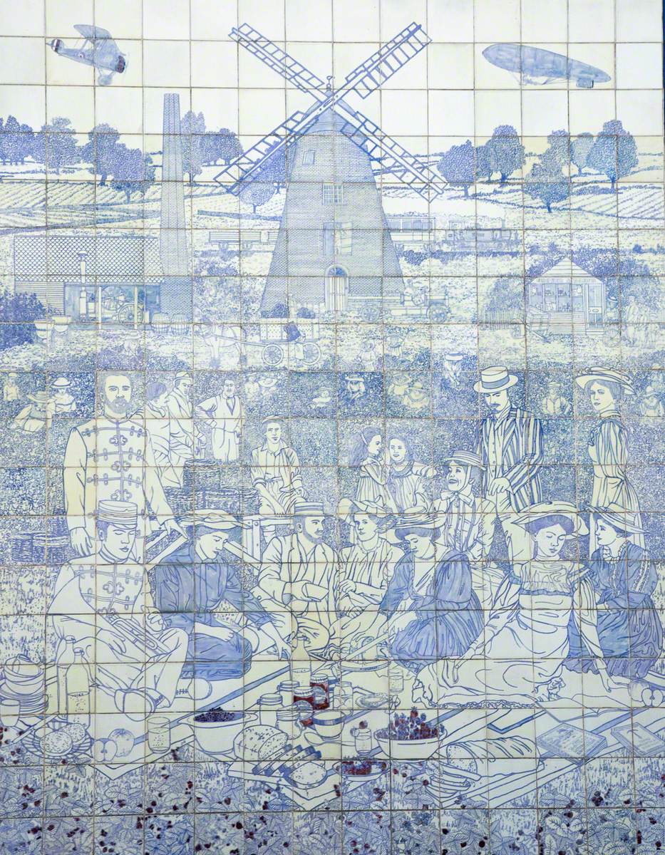 Tiptree Picnic Mural
