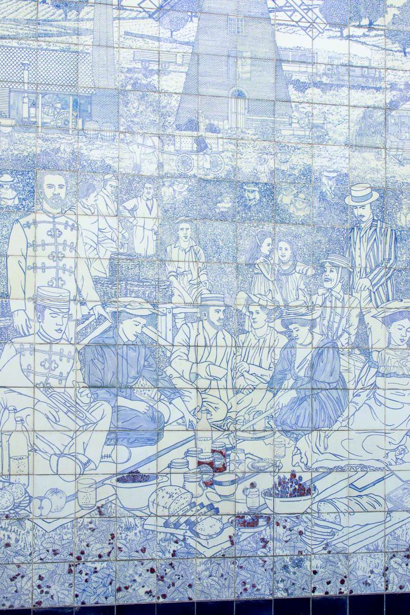 Tiptree Picnic Mural