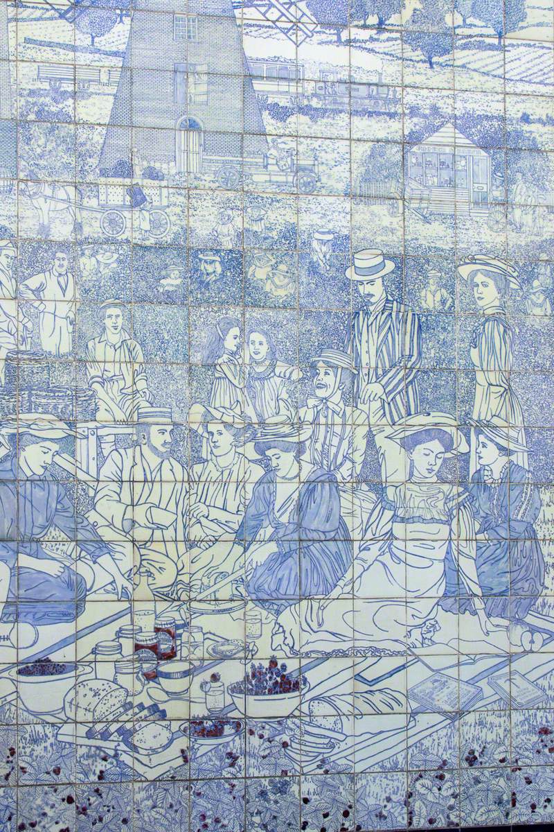 Tiptree Picnic Mural