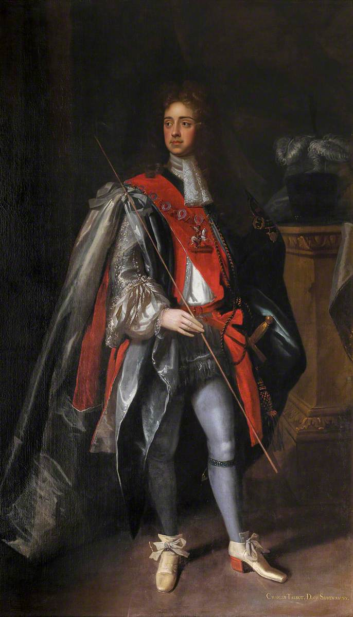 Charles Talbot (1660–1718), 12th Earl and 1st Duke of Shrewsbury, Governor of the Charterhouse from 1689