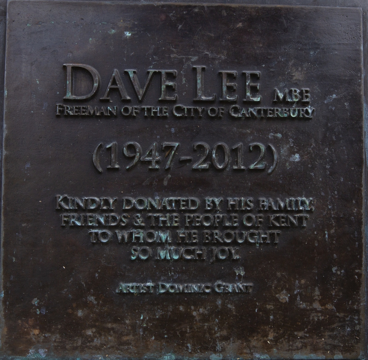 Dave Lee (1947–2012), MBE