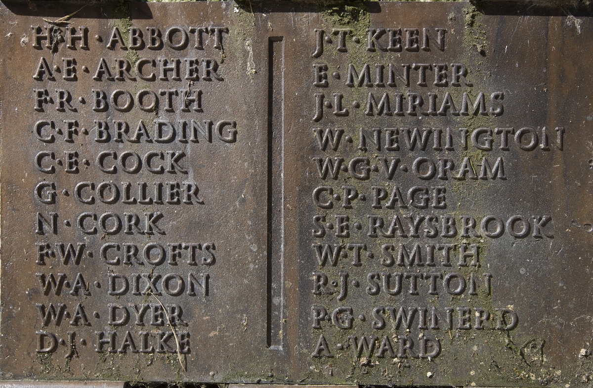 People of Dover War Memorial