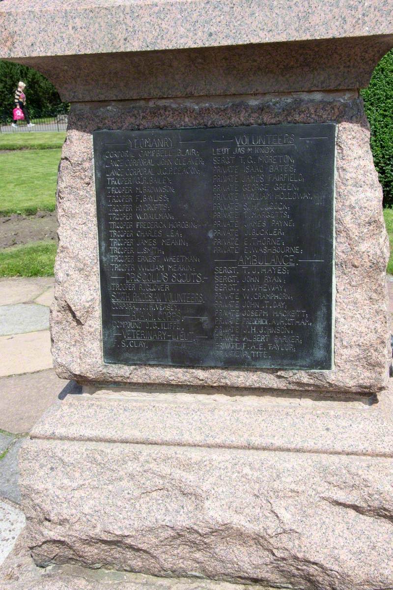 Buller Memorial (South African War Memorial)