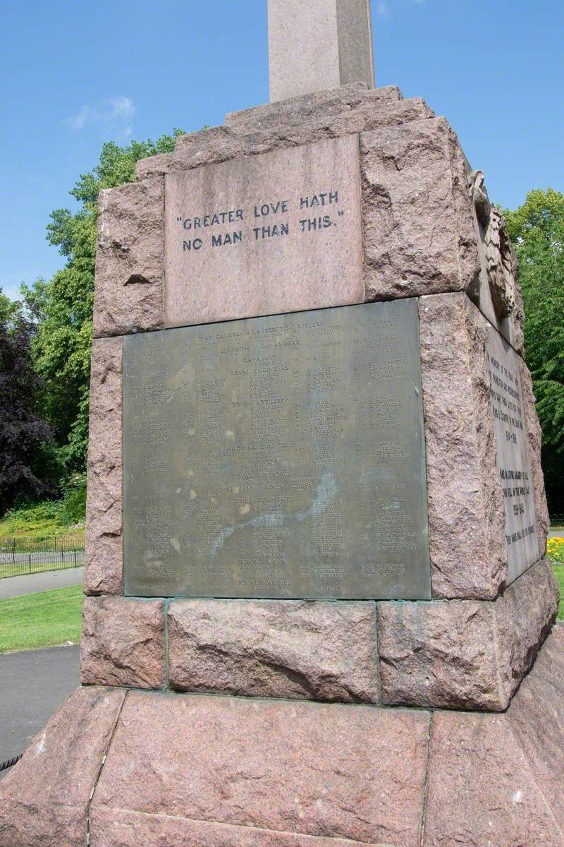 Boer War Memorial