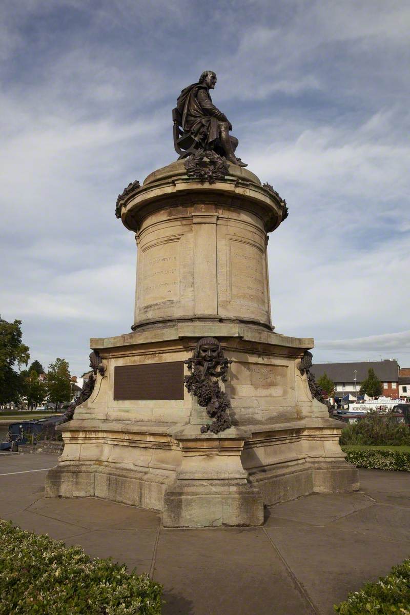 Gower Memorial (Falstaff, Hamlet, Lady Macbeth, Prince Hal)