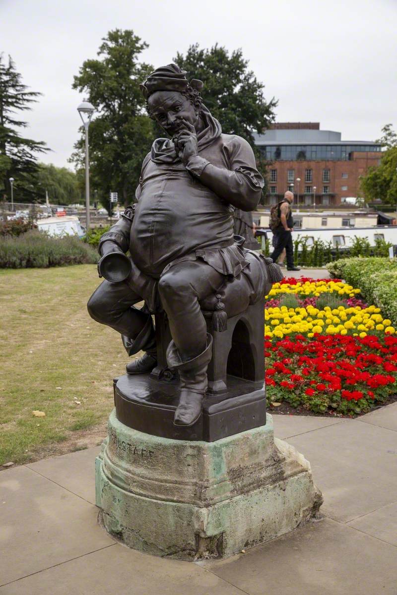 Gower Memorial (Falstaff, Hamlet, Lady Macbeth, Prince Hal)