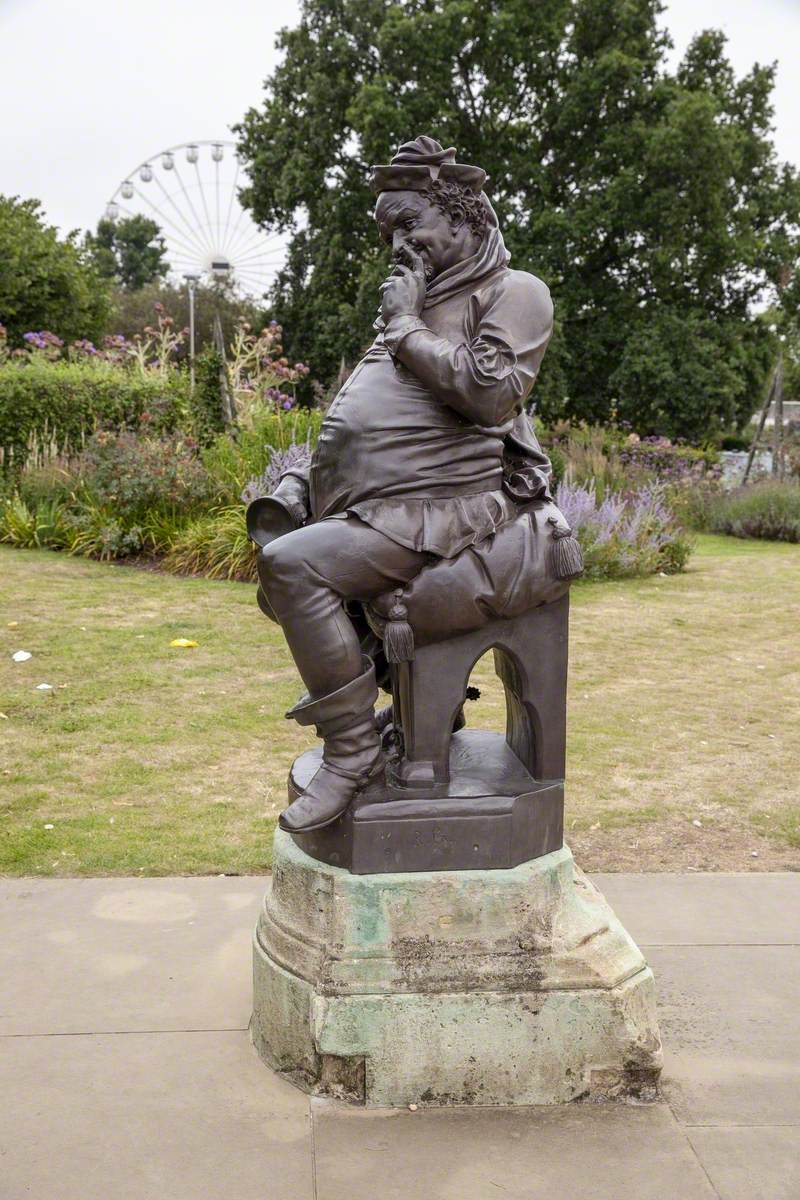 Gower Memorial (Falstaff, Hamlet, Lady Macbeth, Prince Hal)