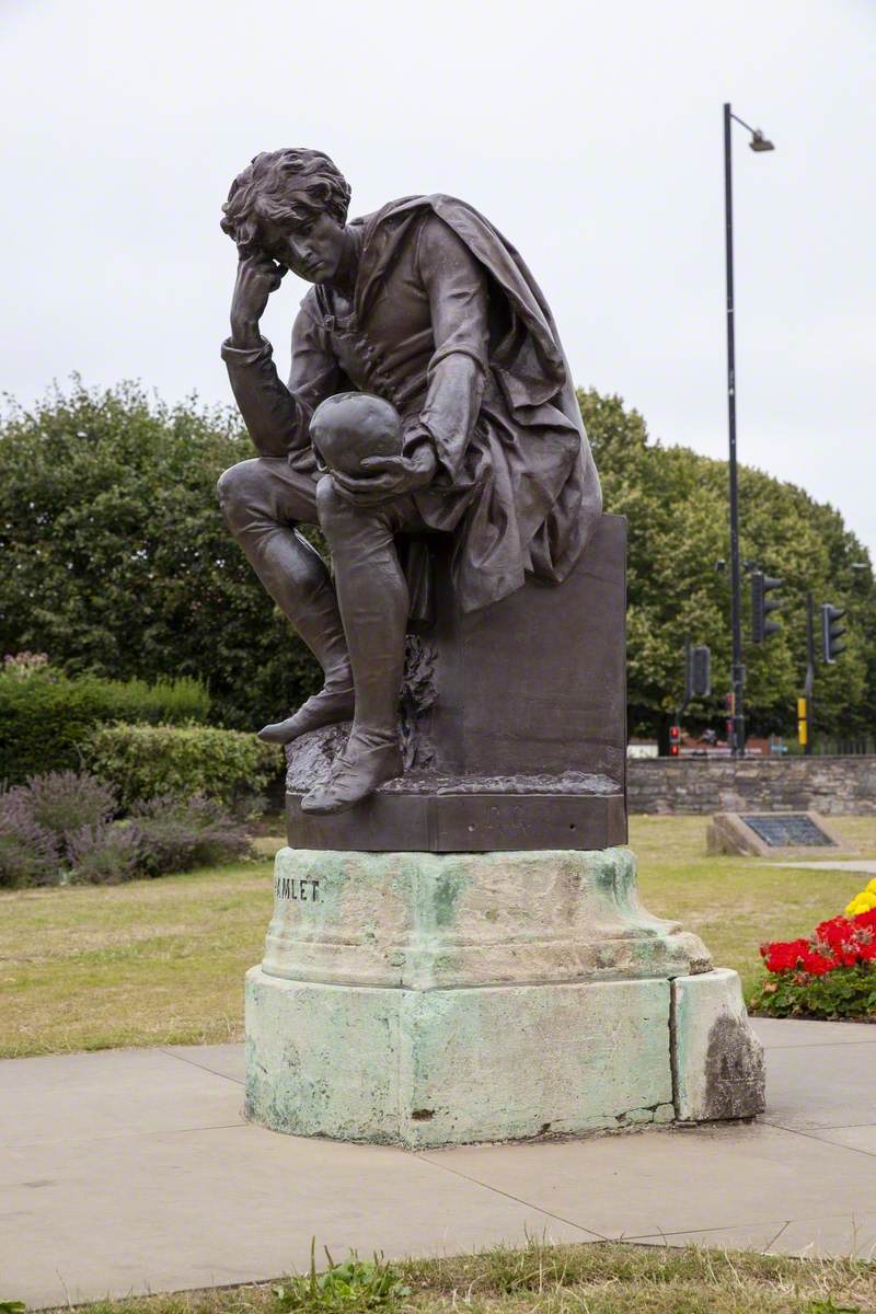 Gower Memorial (Falstaff, Hamlet, Lady Macbeth, Prince Hal)