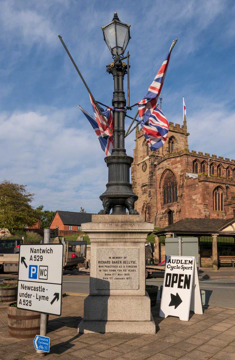 Memorial Lampstand to Richard Baker Bellyse