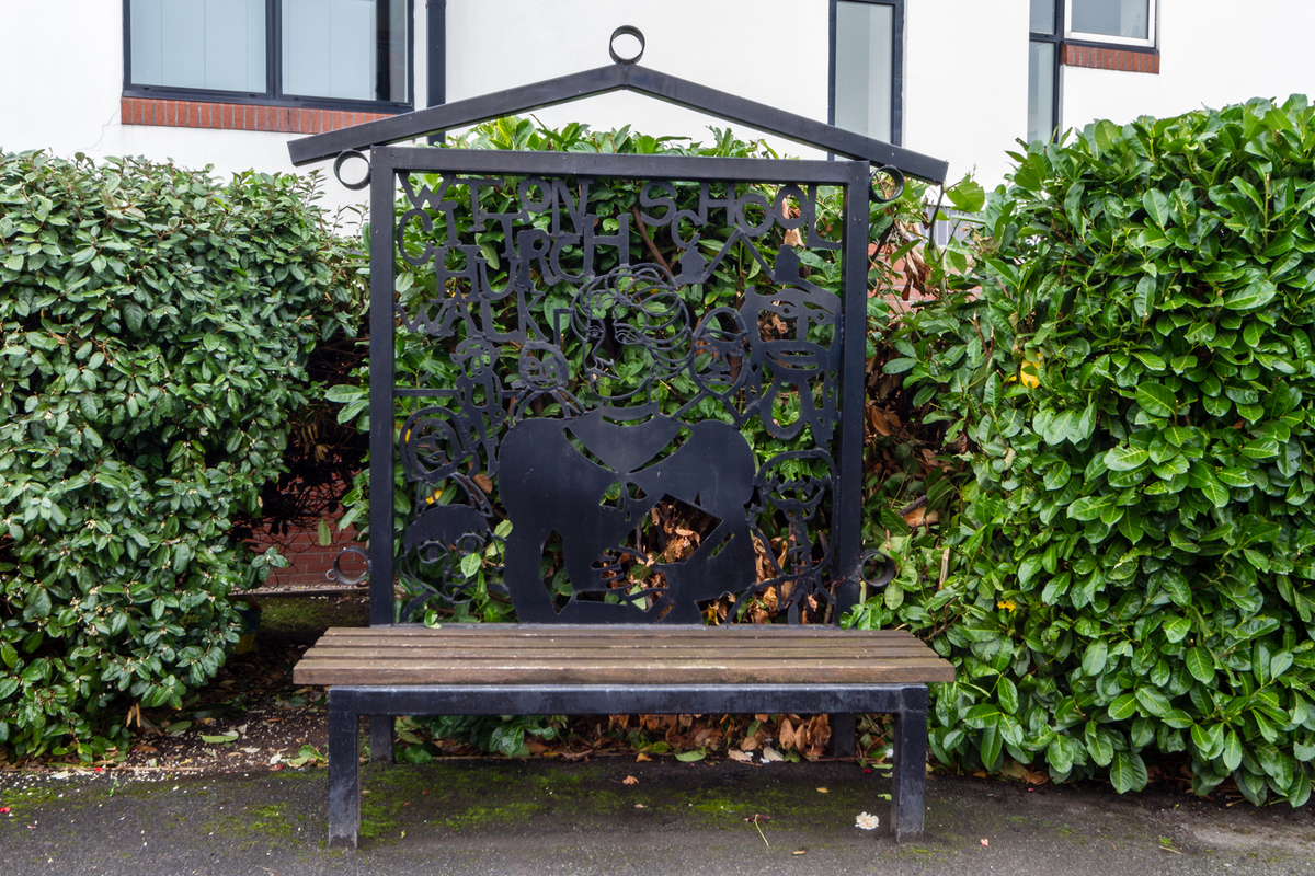 Fence Panels with Seating