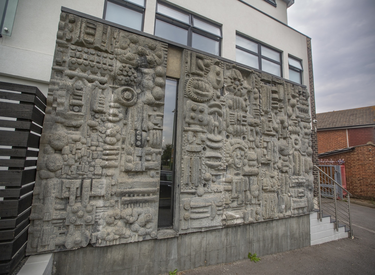 Concrete Mural