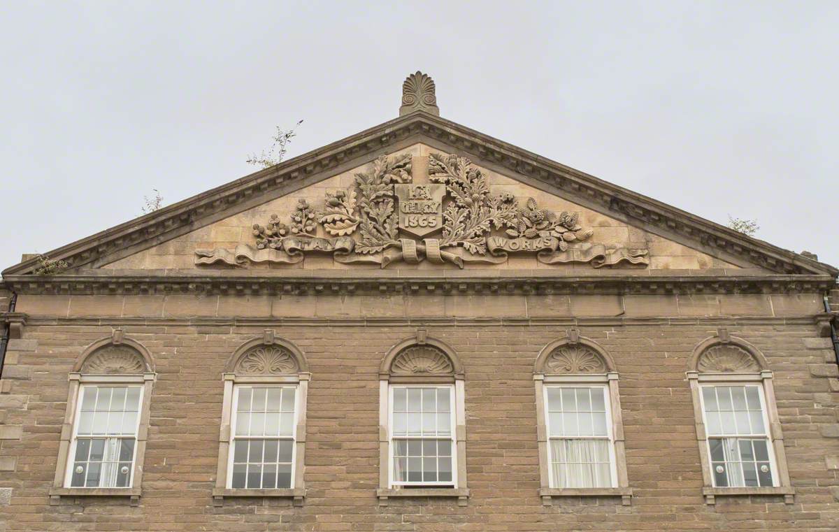 Carved Pediments