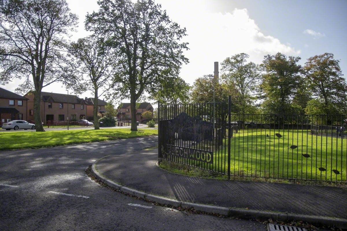 Beechwood Sign and Railings