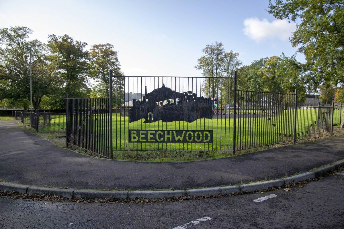 Beechwood Sign and Railings