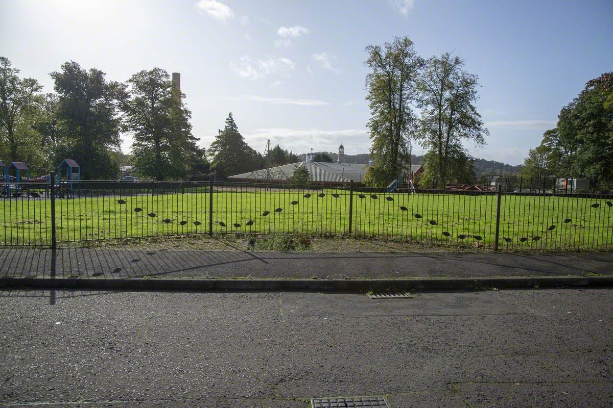 Beechwood Sign and Railings