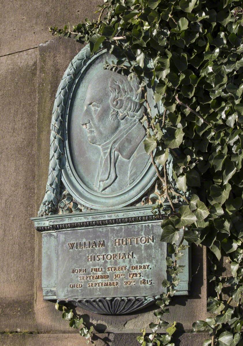 William Hutton (1723–1815), John Lombe (1693–1722), Erasmus Darwin (1731–1802), and Herbert Spencer (1820–1903)