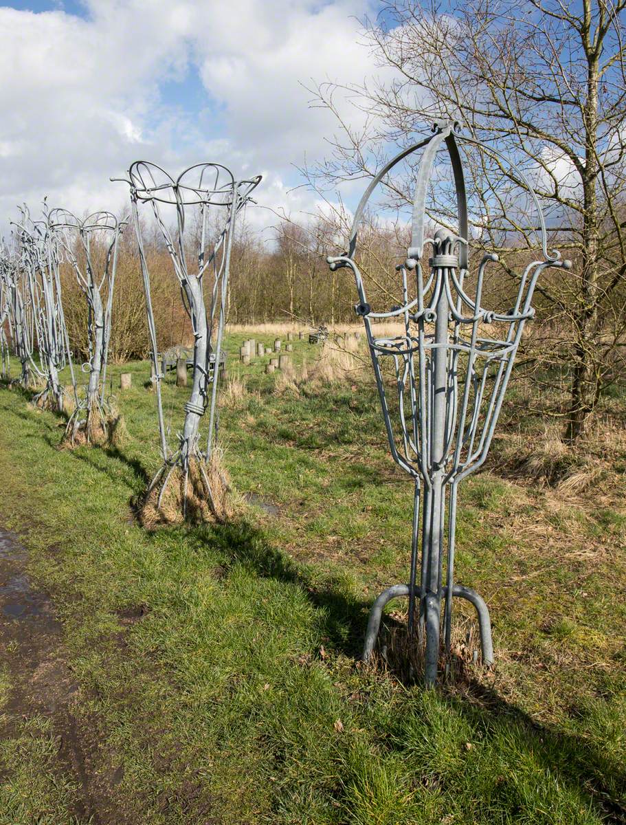 The Woodland Memorial to Diana Princess of Wales: Rose Arches