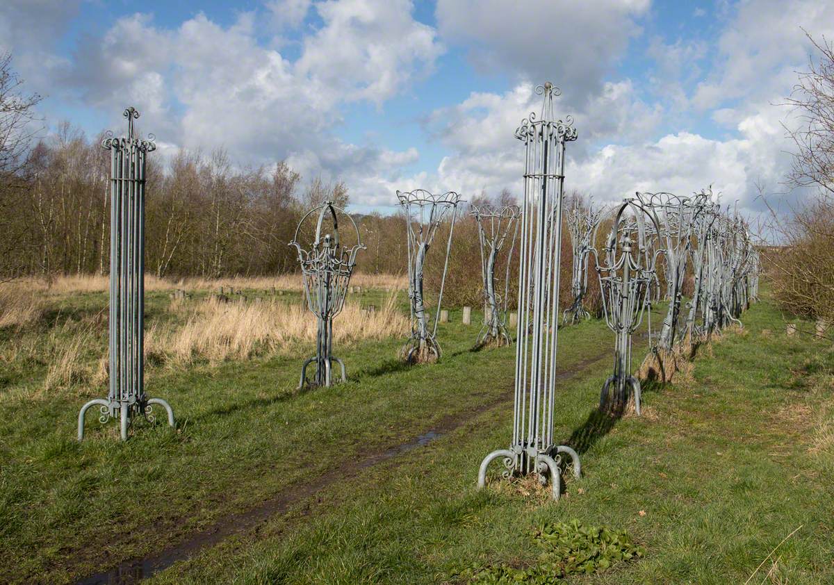 The Woodland Memorial to Diana Princess of Wales: Rose Arches