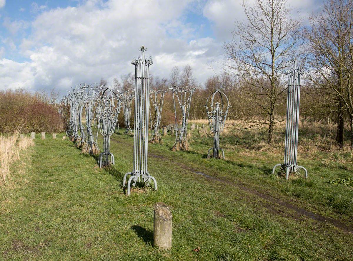 The Woodland Memorial to Diana Princess of Wales: Rose Arches