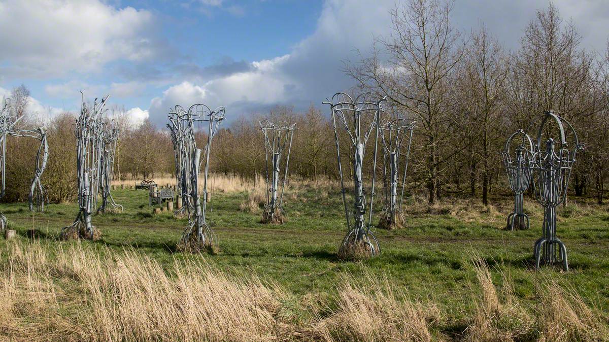 The Woodland Memorial to Diana Princess of Wales: Rose Arches