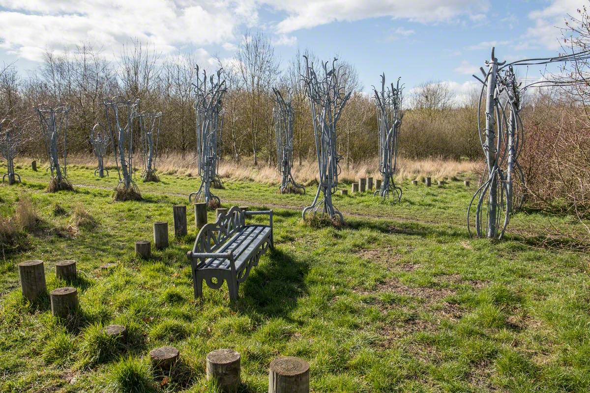 The Woodland Memorial to Diana Princess of Wales: Rose Arches