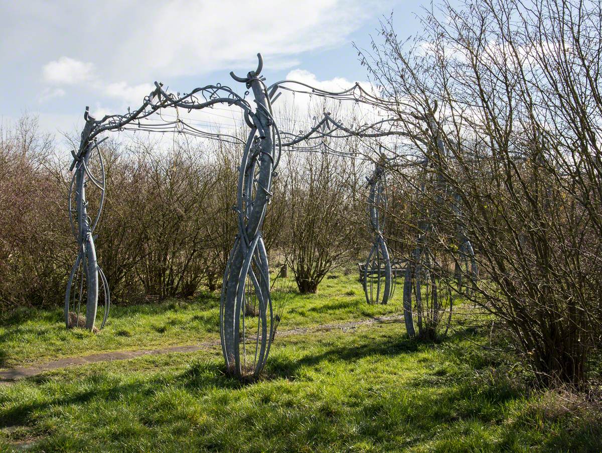 The Woodland Memorial to Diana Princess of Wales: Rose Arches