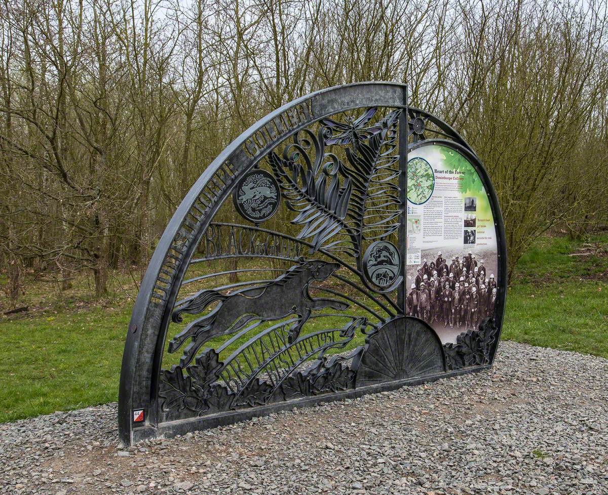 Donisthorpe Colliery 'Heart of the Forest' Hub Panel