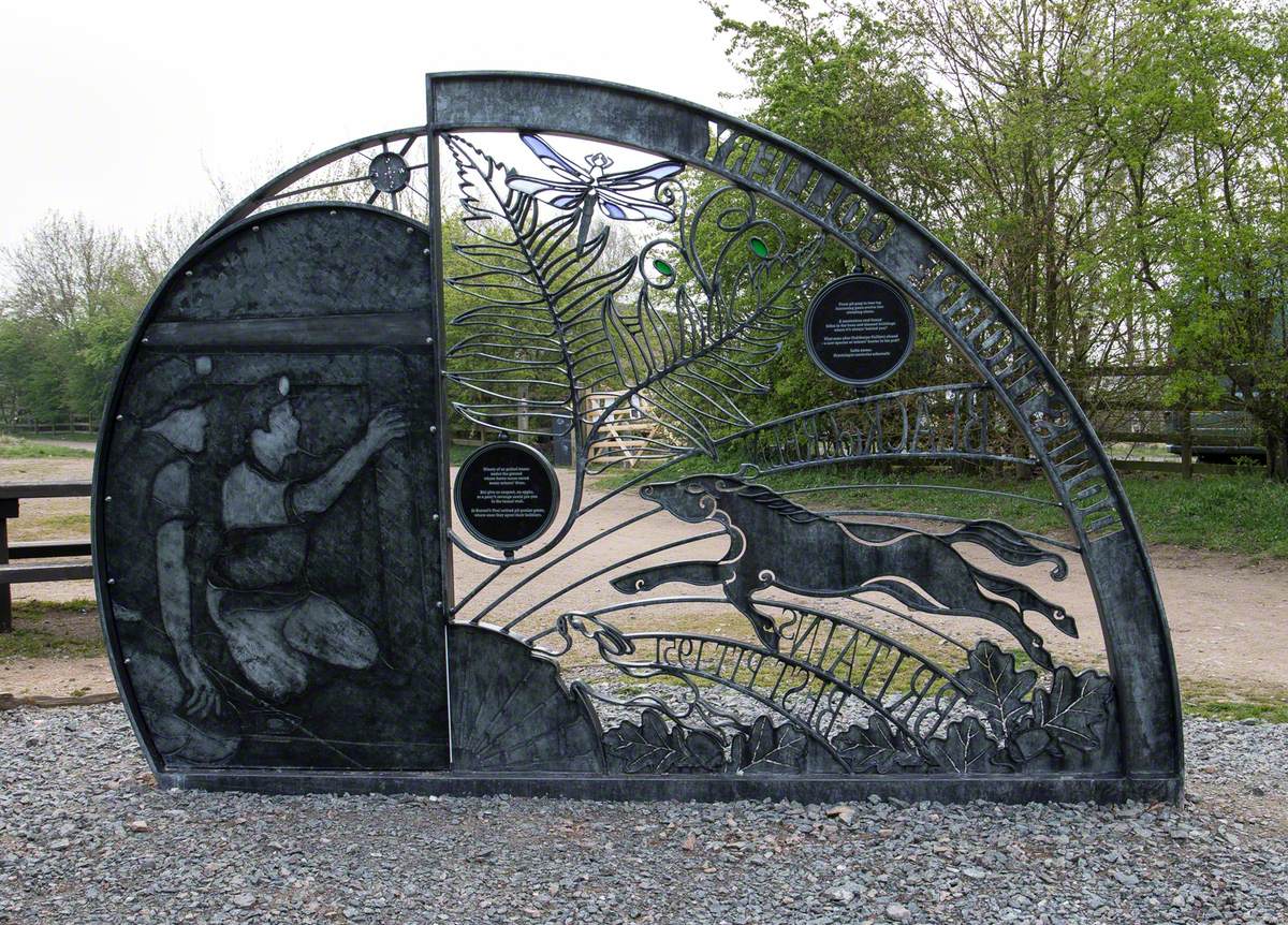 Donisthorpe Colliery 'Heart of the Forest' Hub Panel