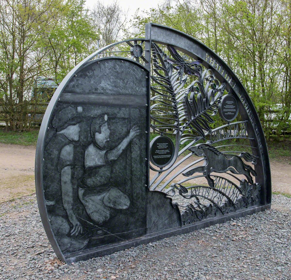 Donisthorpe Colliery 'Heart of the Forest' Hub Panel