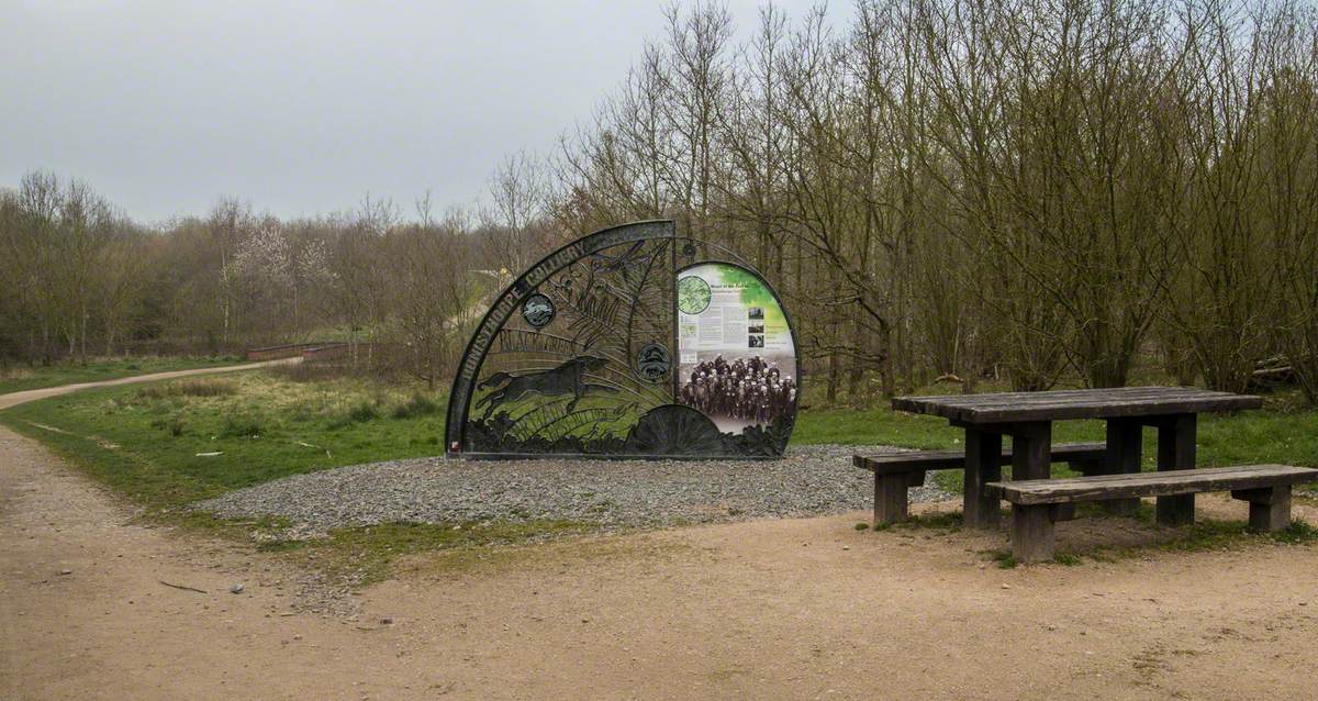 Donisthorpe Colliery 'Heart of the Forest' Hub Panel