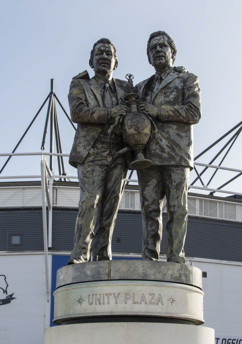 Brian Clough (1935–2004) and Peter Taylor (1928–1990)
