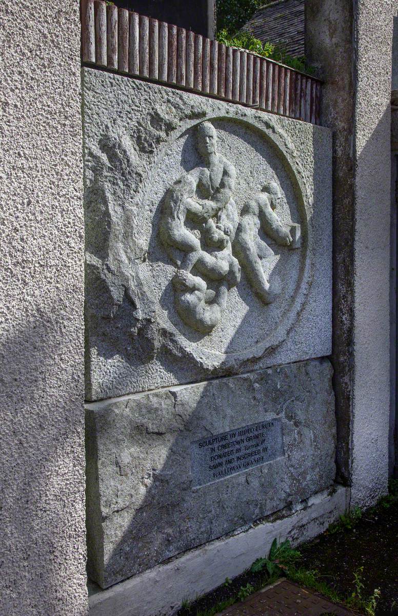 Granite Circular Plaque