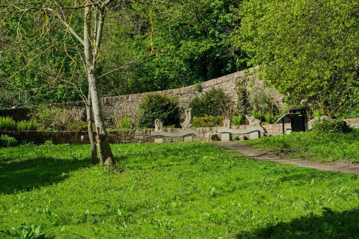 Roman Sculpture Garden (The Dive, The Surface, The Roll)