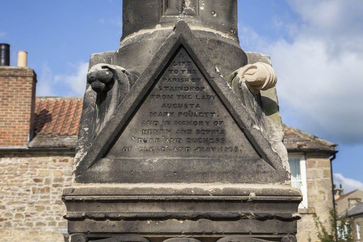 Memorial Fountain for the Duke and Duchess of Cleveland