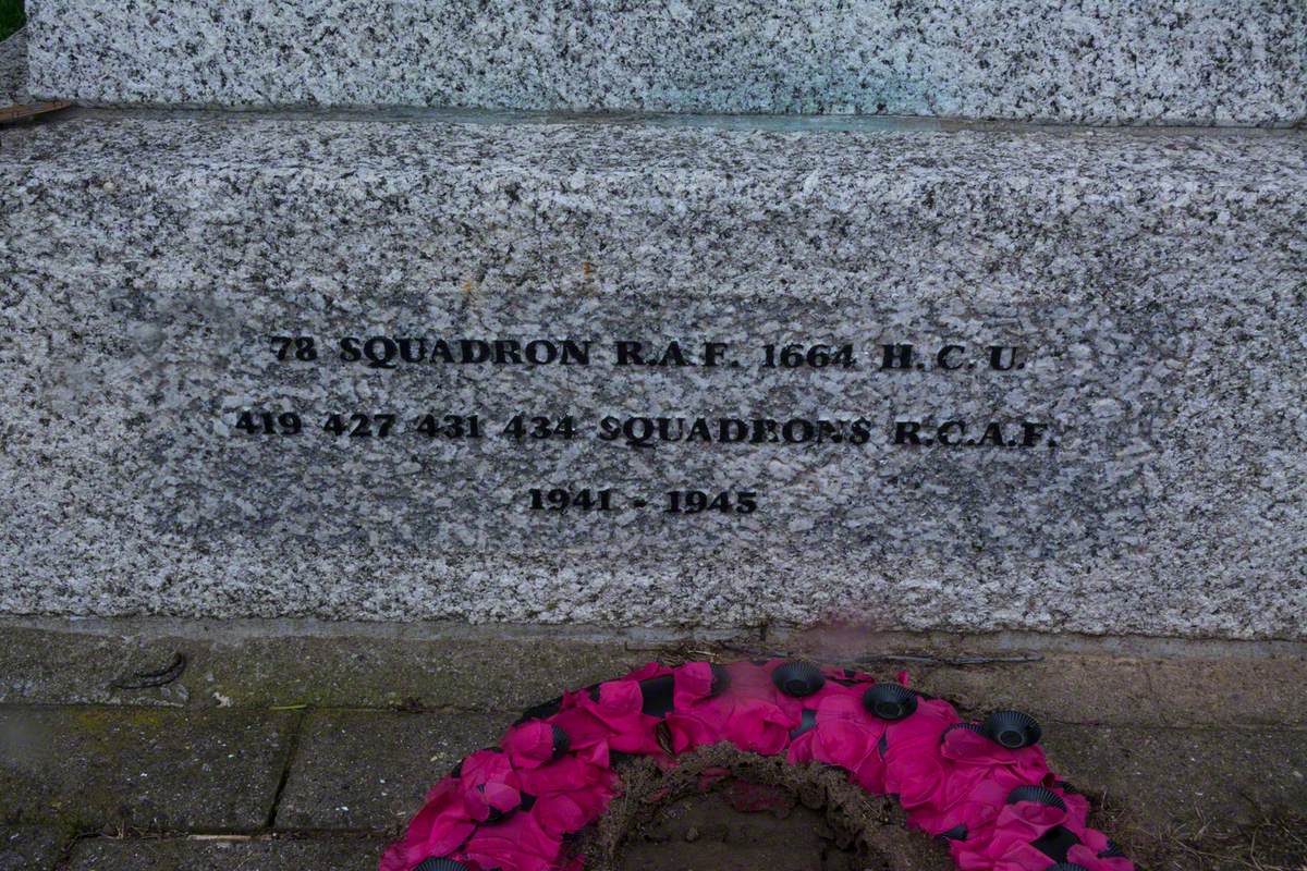 431 Iroquois Squadron and 434 Bluenose Squadron RCAF Memorial