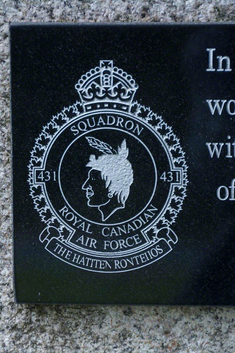 431 Iroquois Squadron and 434 Bluenose Squadron RCAF Memorial