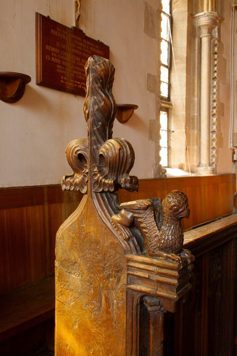 Carved Pew Ends