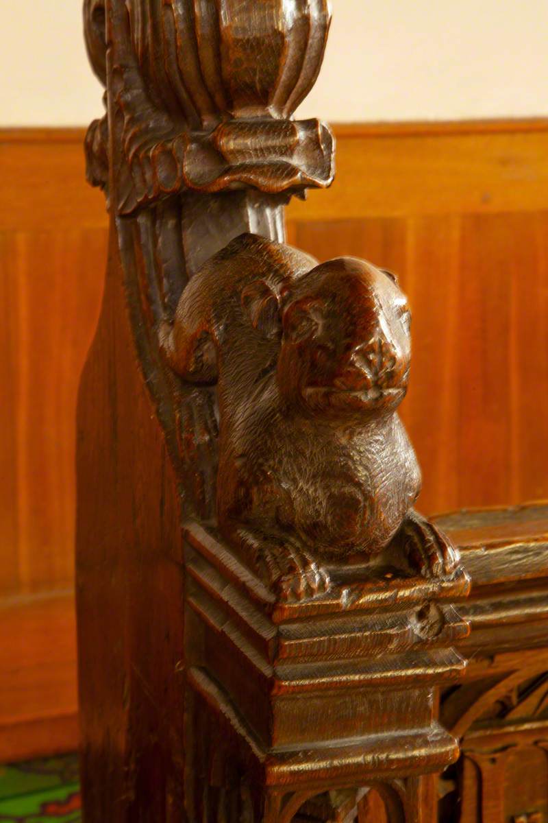 Carved Pew Ends