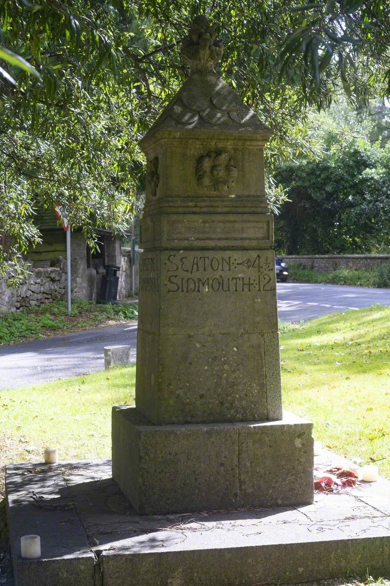 Milestone and War Memorial