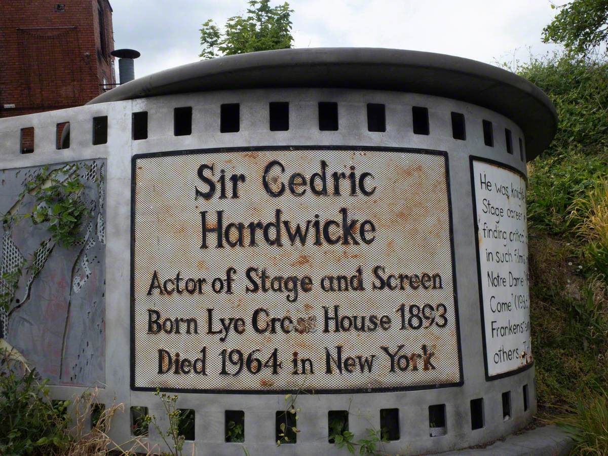 Memorial to Sir Cedric Hardwicke (1893–1964)